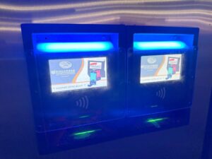 New technology ticket machines at Grand Stade de Tanger.