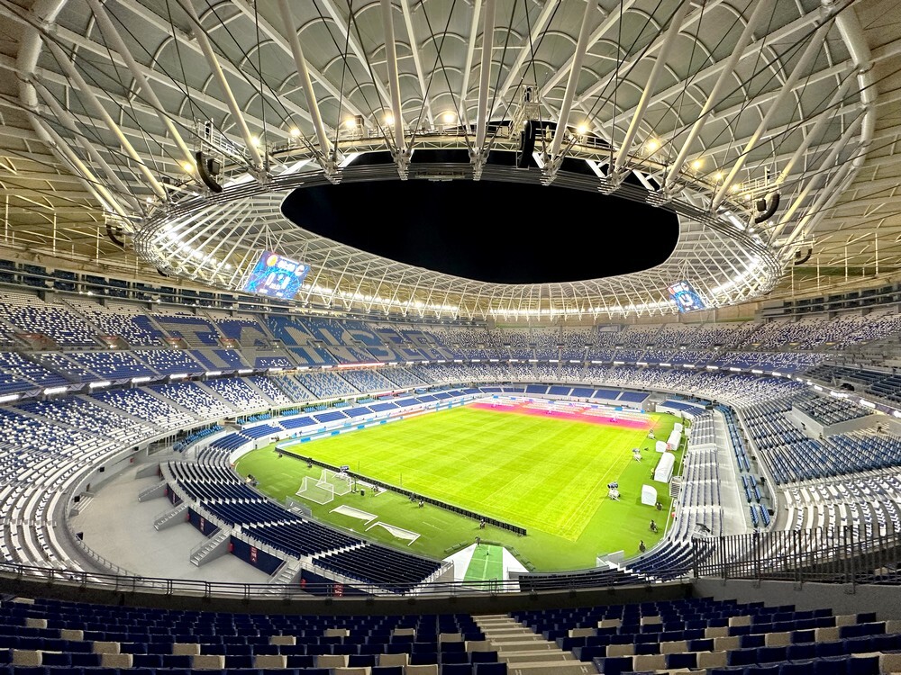Maroc Grand Stade de Tanger from the inside